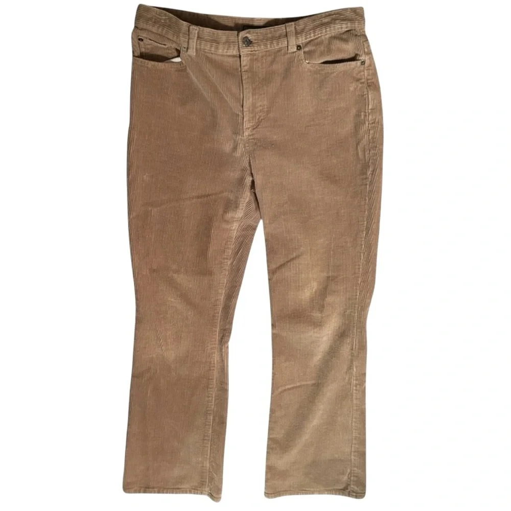 Lauren Jeans‎ Co. by Ralph Lauren – Vintage Brown Corduroy Pants (Womens 10)
